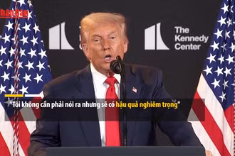 [Video] Ông Donald Trump đe dọa “hậu quả nghiêm trọng” nếu ông Vladimir Putin cản trở hòa bình Ukraine 