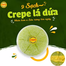 Bánh sầu riêng Phú Sĩ lá dứa 9 Sạch