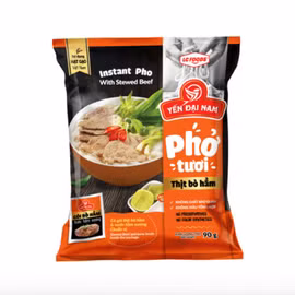 Phở tươi thịt bò hầm