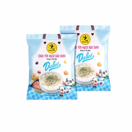 Cháo yến mạch đậu xanh hương vị thịt bằm