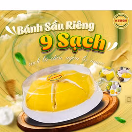 Bánh sầu riêng ngàn lớp truyền thống 9 Sạch 