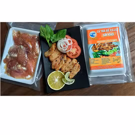 Cá tra bè phi-lê sấy khô