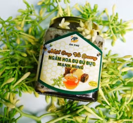 Mật ong ngâm hoa đu đủ đực Mạnh Hùng