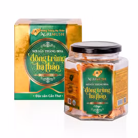 Sợi sấy thăng hoa đông trùng hạ thảo Agrimush