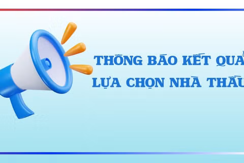 Công ty Cổ phần Kinh doanh than Miền Bắc - Vinacomin thông báo kết quả lựa chọn nhà thầu