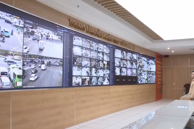 Trung tâm Điều khiển giao thông thông minh với hơn 1.800 camera tích hợp trí tuệ nhân tạo (AI).