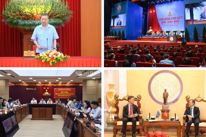 Tin nổi bật ngày 4/6: Công đoàn Việt Nam xây dựng giai cấp công nhân Việt Nam hiện đại, lớn mạnh trong kỷ nguyên mới; Xây dựng năng lực tự chủ, sáng tạo và khả năng thích ứng của quốc gia