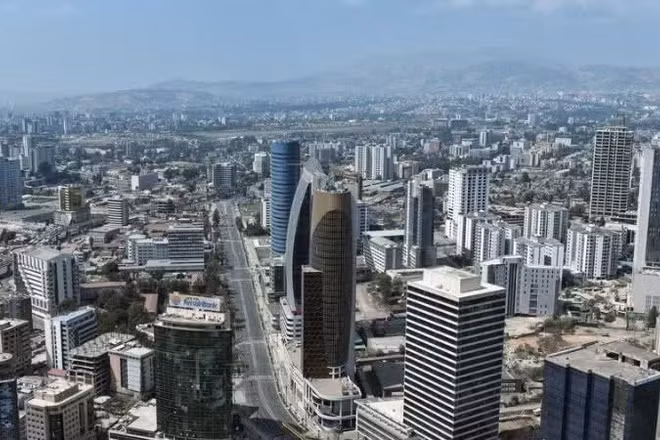 Quang cảnh thành phố Addis Ababa, Ethiopia. (Ảnh minh họa: TÂN HOA XÃ)