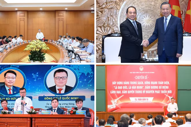 Tin nổi bật ngày 20/8: Xác lập vững chắc nền nếp lãnh đạo gắn với mục tiêu, sản phẩm, kết quả, trách nhiệm; Hội thảo khoa học quốc gia "Đổi mới mô hình phát triển của Việt Nam đáp ứng yêu cầu phát triển"