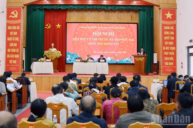 Quang cảnh hội nghị. (Ảnh: BẢO VĂN)