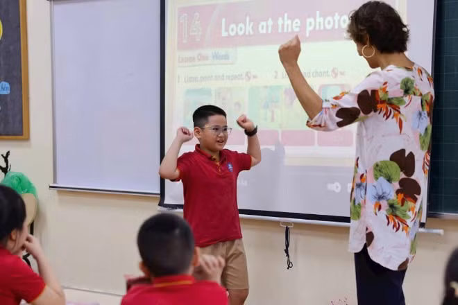 Phát triển năng lực tiếng Anh cho học sinh.