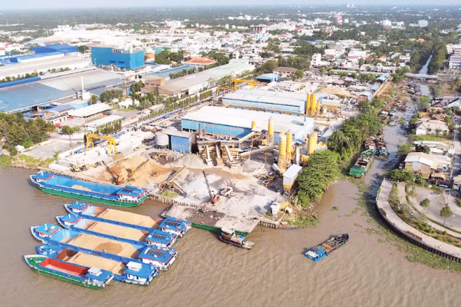 Khu công nghiệp Mỹ Tho, phường Trung An (tỉnh Đồng Tháp).