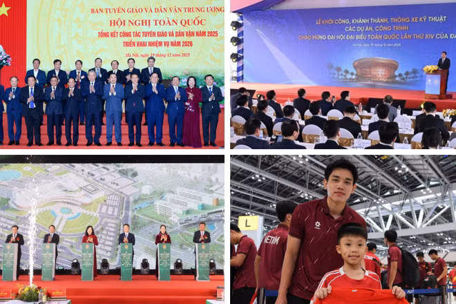 Tin nổi bật ngày 19/12: Thủ tướng Phạm Minh Chính dự Lễ khởi công, khánh thành, thông xe kỹ thuật 234 dự án, công trình trọng điểm; U22 Việt Nam mang vinh quang về cho Tổ quốc