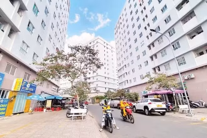 Khu nhà ở xã hội Chương Dương Home, phường Thủ Đức.