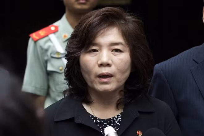 Bộ trưởng Ngoại giao Triều Tiên Choe Son Hui. (Ảnh: Yonhap)