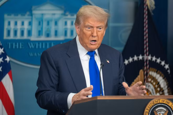 Tổng thống Mỹ Donald Trump. (Ảnh: THX/TTXVN)