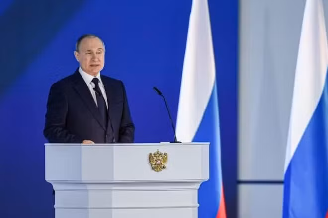 Tổng thống Nga Vladimir Putin. (Ảnh: THX/TTXVN)