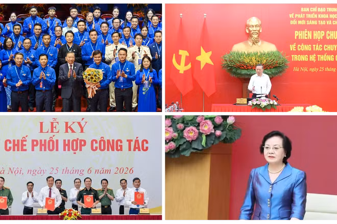 Tin nổi bật ngày 25/6: Khai mạc Đại hội đại biểu toàn quốc Đoàn Thanh niên Cộng sản Hồ Chí Minh lần thứ XIII; Quyết tâm tìm kiếm, quy tập 3.000 hài cốt liệt sĩ trong năm 2026