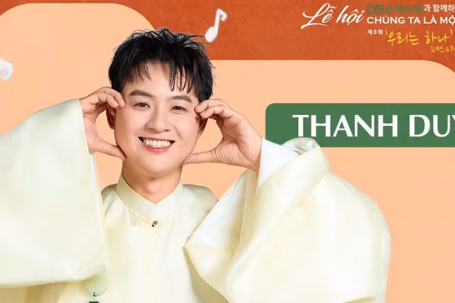 Nghệ sĩ Thanh Duy sẽ tham gia Lễ hội “Chúng ta là một - We Are Together” lần thứ 8. (Ảnh: Ban tổ chức cung cấp)
