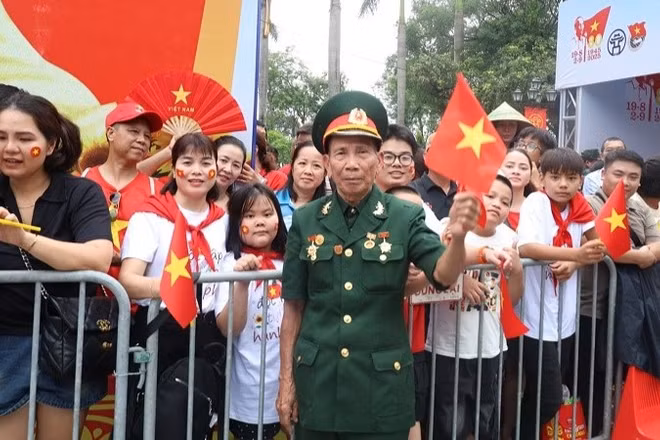 Hình ảnh đẹp trong ngày tổng duyệt diễu binh A80.