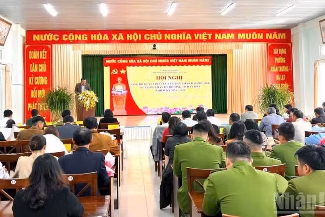 Quang cảnh hội nghị.