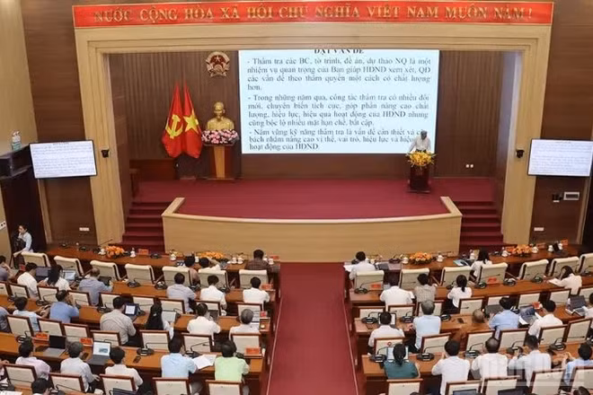Quang cảnh hội nghị tập huấn.