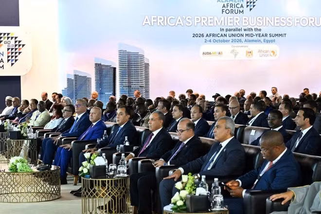Các đại biểu dự diễn đàn. (Ảnh: DAILYNEWSEGYPT)