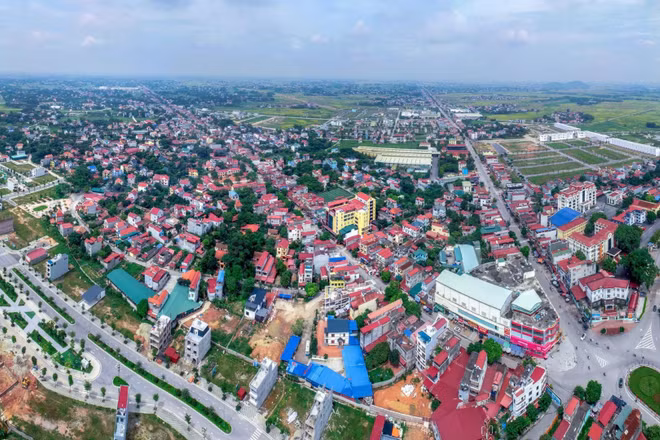 Phường Hiệp Hòa trong quá trình đô thị hóa mạnh mẽ. (Ảnh: ĐH)