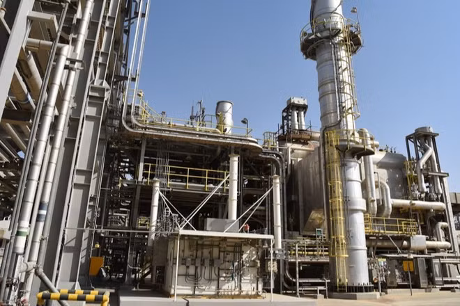 Khu công nghiệp của Tập đoàn dầu mỏ Aramco tại Dammam, Saudi Arabia. (Ảnh: THX)