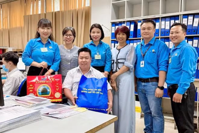 Anh Nguyễn Thanh Điền luôn nhận được sự quan tâm của các cấp Công đoàn trên địa bàn thành phố.