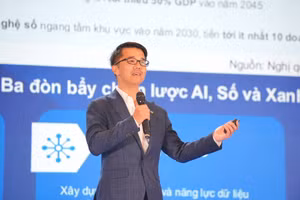 Ông Lê Hùng Cường, Tổng Giám đốc FPT Digital cho rằng AI đang trở thành động lực quan trọng nhất của tăng trưởng và phát triển bền vững trong giai đoạn mới.