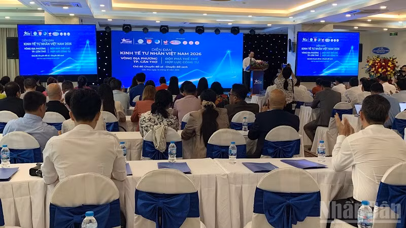 Quang cảnh diễn đàn. (Ảnh: THANH TÂM)