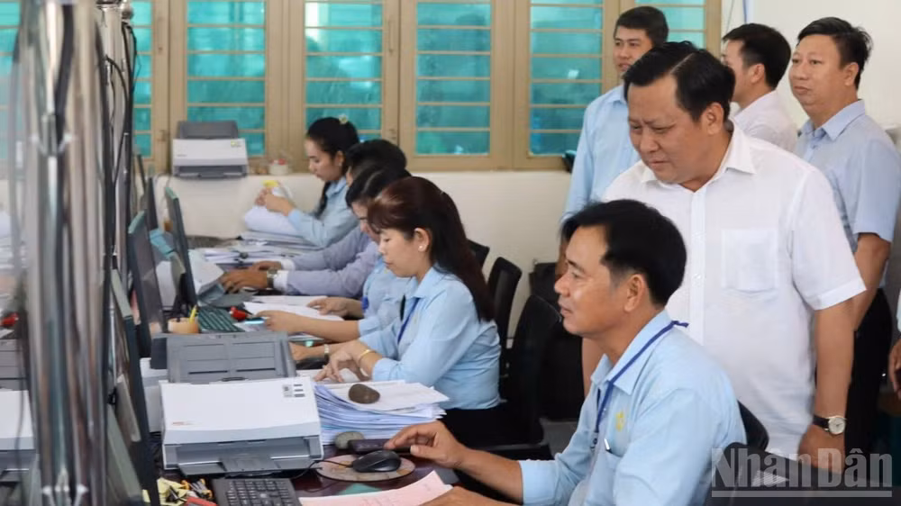 Hệ thống chính trị tỉnh Tây Ninh cơ bản vận hành ổn định, bảo đảm thực hiện các nhiệm vụ phát triển kinh tế-xã hội, quốc phòng, an ninh. (Ảnh: THANH PHONG)