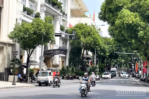 Khu vực Hà Nội ngày nắng, đêm có mưa rào và dông vài nơi. (Ảnh minh họa: ĐT)