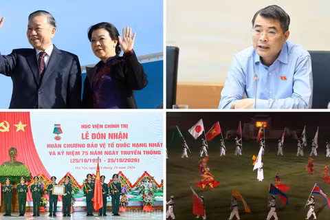 Tin nổi bật ngày 24/10: Tổng Bí thư, Chủ tịch nước Tô Lâm kết thúc tốt đẹp chuyến thăm chính thức EU và Vương quốc Bỉ