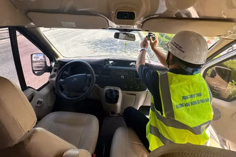 Hiệu chỉnh hệ thống trước khi khảo sát thực địa.