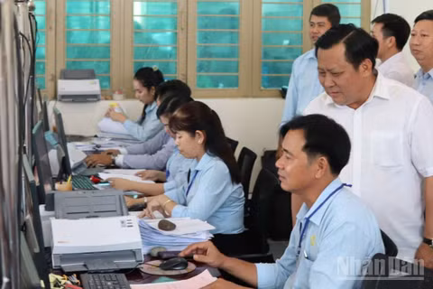 Hệ thống chính trị tỉnh Tây Ninh cơ bản vận hành ổn định, bảo đảm thực hiện các nhiệm vụ phát triển kinh tế-xã hội, quốc phòng, an ninh. (Ảnh: THANH PHONG)