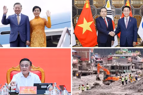Tin nổi bật ngày 7/9: Tổng Bí thư, Chủ tịch nước Tô Lâm cùng Phu nhân bắt đầu thăm cấp Nhà nước Liên bang Nga; hoạt động của Chủ tịch Quốc hội Trần Thanh Mẫn trong khuôn khổ chuyến thăm chính thức Hàn Quốc