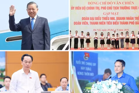 Tin nổi bật ngày 20/9: Tổng Bí thư, Chủ tịch nước lên đường dự Đại hội đồng Liên hợp quốc; Bộ GD-ĐT giữ mô hình Kỳ thi tốt nghiệp THPT
