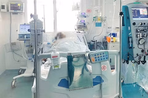 Bệnh nhân được tích cực điều trị trong suốt 10 ngày. (Ảnh: Bệnh viện C cung cấp)
