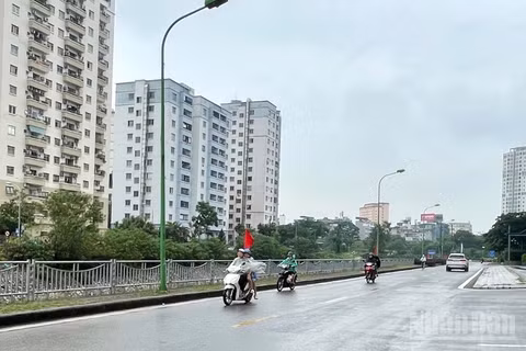 Khu vực Hà Nội có mưa vài nơi. (Ảnh minh họa: Đ.T)