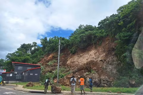 Ảnh tư liệu một trận động đất mạnh xảy ra ở Port Vila, Vanuatu. (Ảnh: Tân Hoa xã)