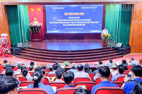 Quang cảnh hội thảo. (Ảnh: BÁ DŨNG)