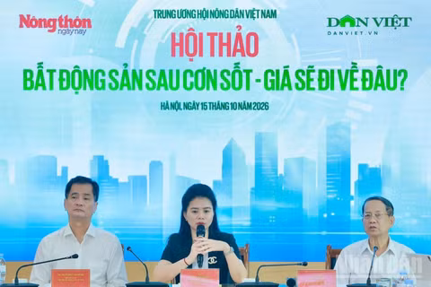Hội thảo quy tụ đại diện cơ quan quản lý Nhà nước, hiệp hội, chuyên gia kinh tế, đơn vị nghiên cứu thị trường và doanh nghiệp phát triển dự án. (Ảnh: KHỔNG CHÍ)