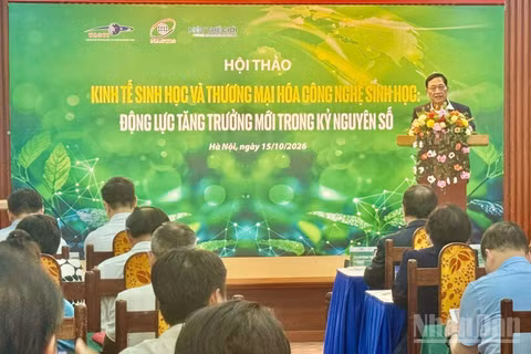 Kinh tế sinh học đang vươn lên trở thành một trụ cột chiến lược cốt lõi định hình lại mô hình tăng trưởng của nhiều quốc gia, trong đó có Việt Nam. (Ảnh: HNV)