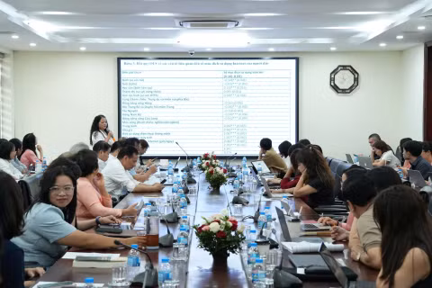 Hội thảo khoa học quốc gia “Xã hội học và Công tác xã hội trong kỷ nguyên số và phát triển bền vững”. (Ảnh: USSH)