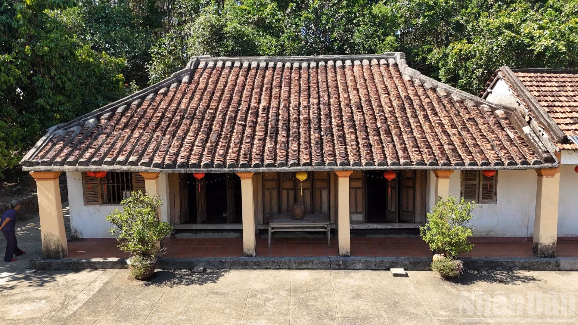Nhà cổ của gia đình ông Nguyễn Đình Mẫn là một trong tám căn nhà cổ ở làng Lộc Yên, xã Thạnh Bình, thành phố Đà Nẵng.