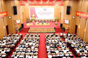 Toàn cảnh Đại hội.