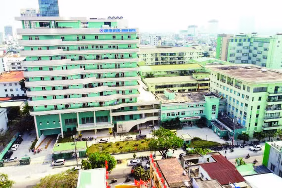 Bệnh viện Đà Nẵng được tiếp tục đầu tư, nâng cấp.
