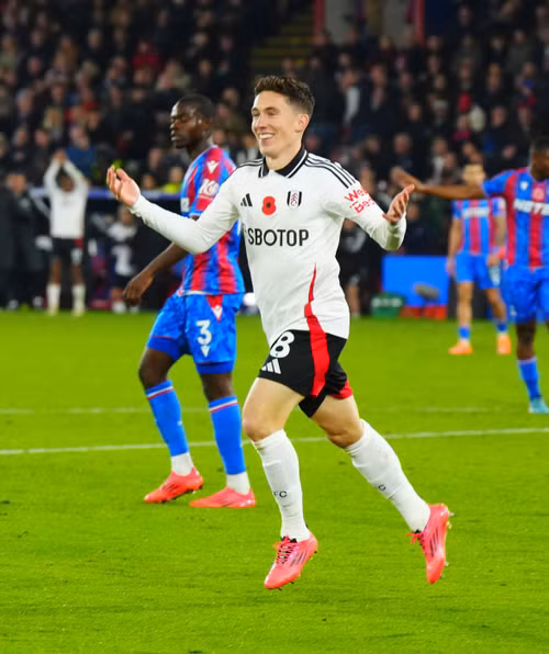 Chính Harry Wilson từng ghi bàn thắng muộn vào lưới Palace. (Ảnh: FulhamFC) Chính Harry Wilson từng ghi bàn thắng muộn vào lưới Palace. (Ảnh: FulhamFC)